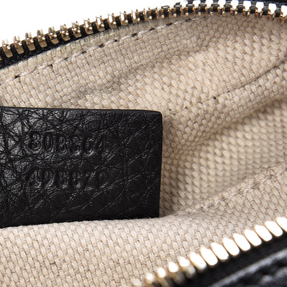 Gucci Pebbled Calfskin Small Soho Disco Bag Black 7 of 7