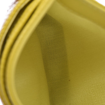 Chanel Caviar CC Timeless Card Holder Yellow 10 of 16