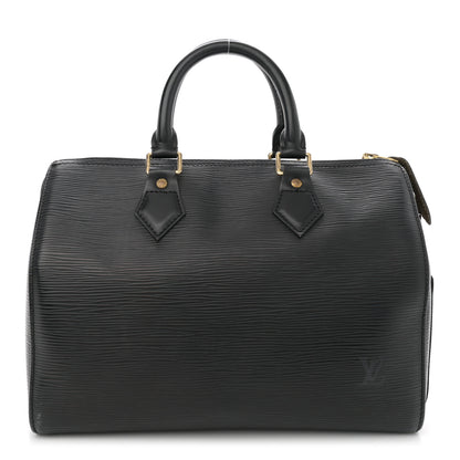 Louis Vuitton Epi Speedy 30 Black 1 of 14