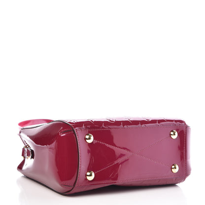 Louis Vuitton Vernis Montaigne BB Magenta 5 of 10