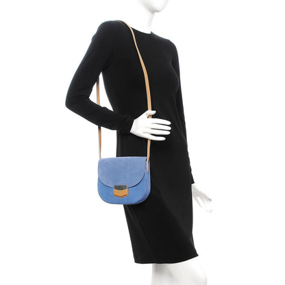 Celine Suede Small Trotteur Porcelain 8 of 8