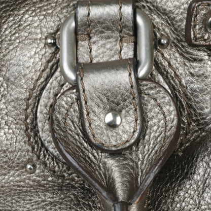 Chloe Leather Medium Paddington Satchel Metallic 10 of 12