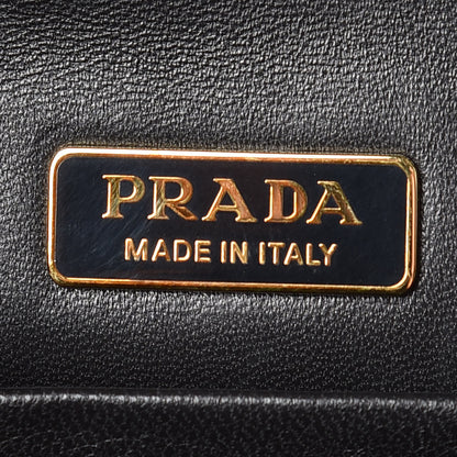 Prada Velvet Cahier Astrology Bag Black 8 of 8