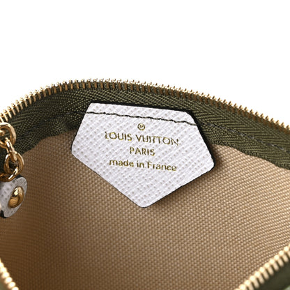 Louis Vuitton Monogram Giant Micro Pochette Accessories Kaki White 6 of 9