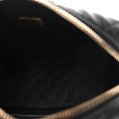 Chanel Lambskin Quilted Mini Pillow Crush Camera Case Black 5 of 10