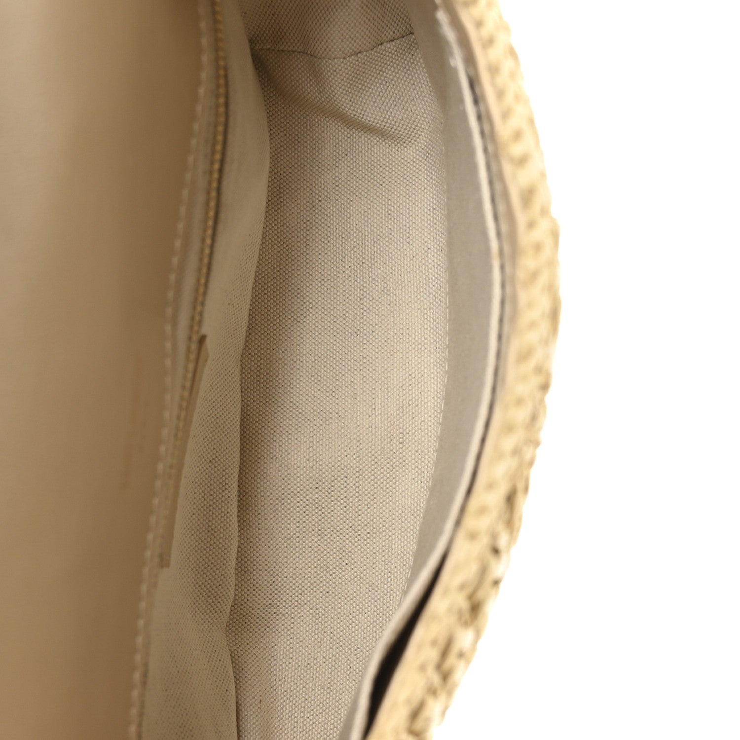 Saint Laurent Raffia Monogram Medium Jamie Natural Avorio 5 of 10