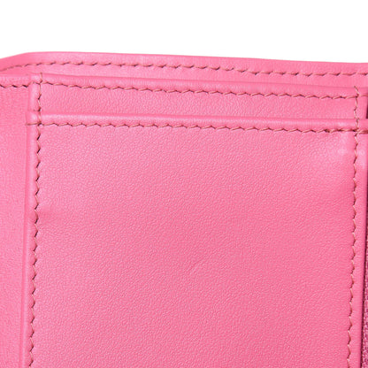 Chanel Caviar Quilted Medium Flap Wallet Pink 10 of 11