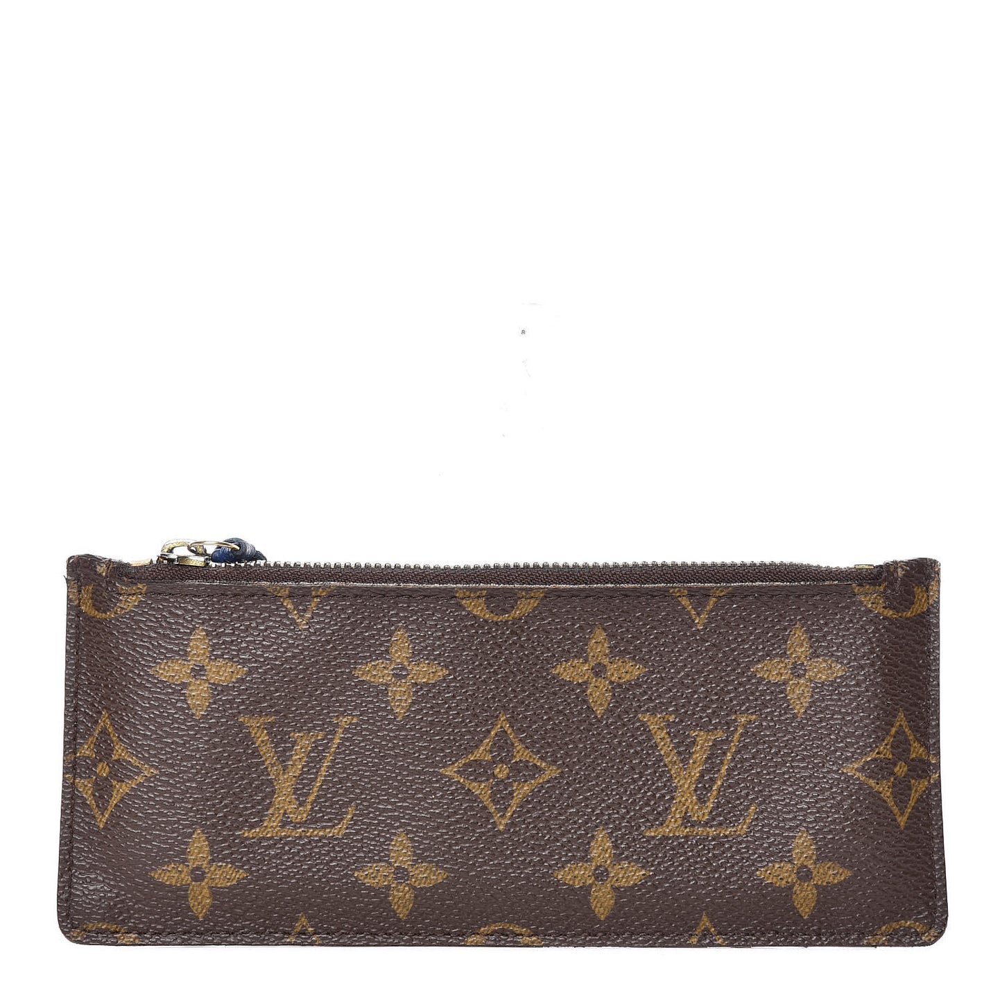 Monogram Josephine Wallet Zippered Insert Blue