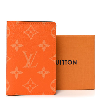 Louis Vuitton Taigarama Pocket Organizer NM Tangerine 7 of 7