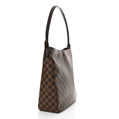 Louis Vuitton Damier Ebene Looping GM 3 of 18