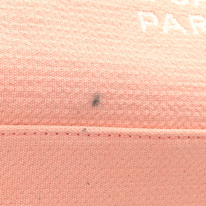 Chanel Mixed Fibers Small Deauville Tote Light Orange 11 of 11