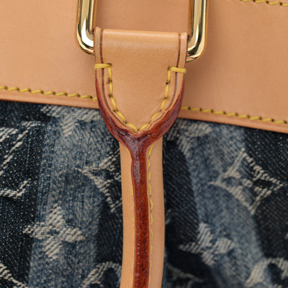Louis Vuitton Denim Raye Cabas GM 10 of 10