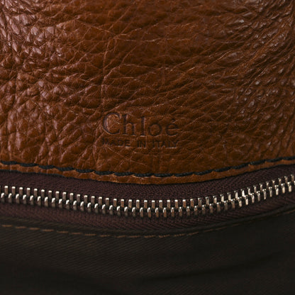 Chloe Calfskin Edith Dome Bowler Muscade 9 of 12