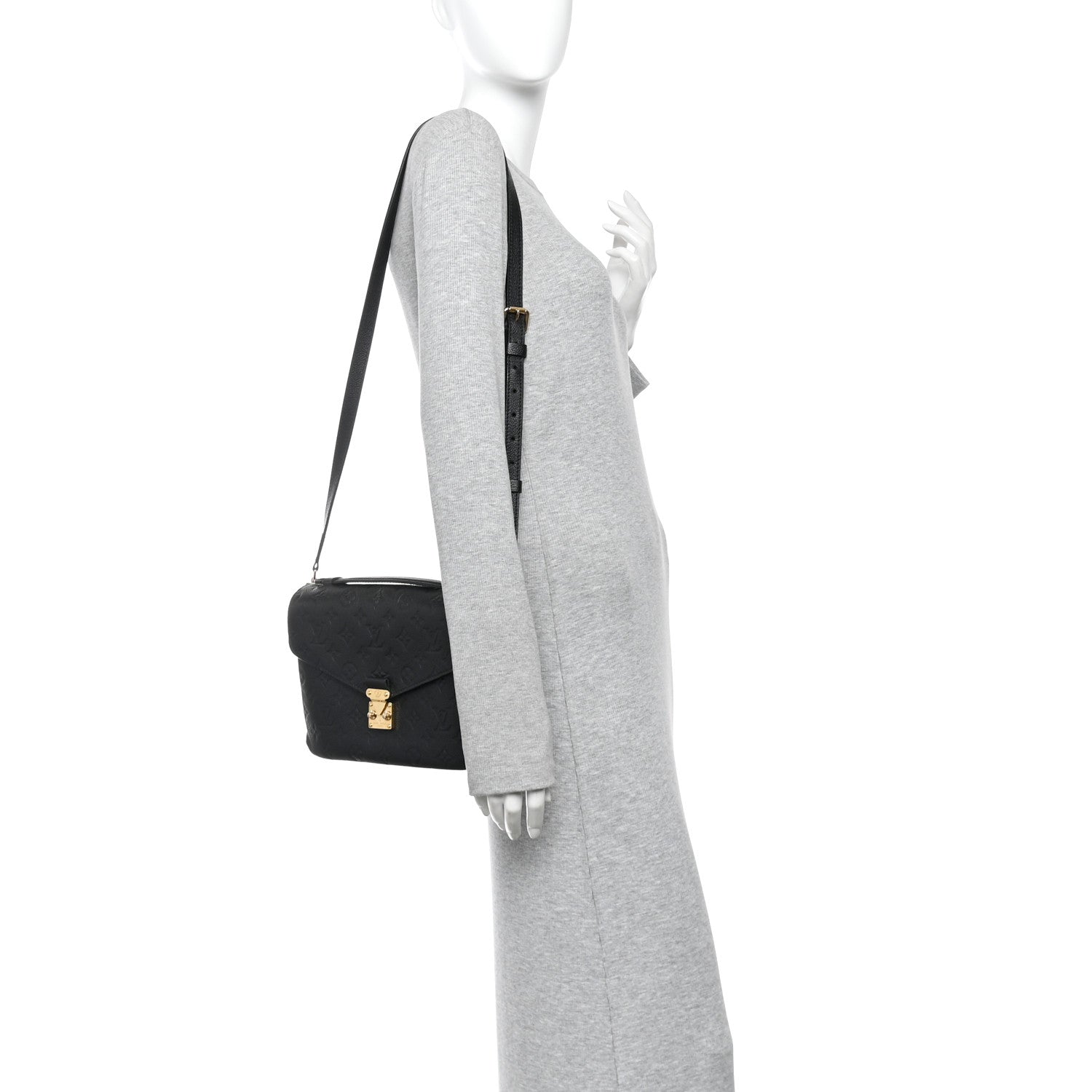 Louis Vuitton Empreinte Pochette Metis Black 2 of 14