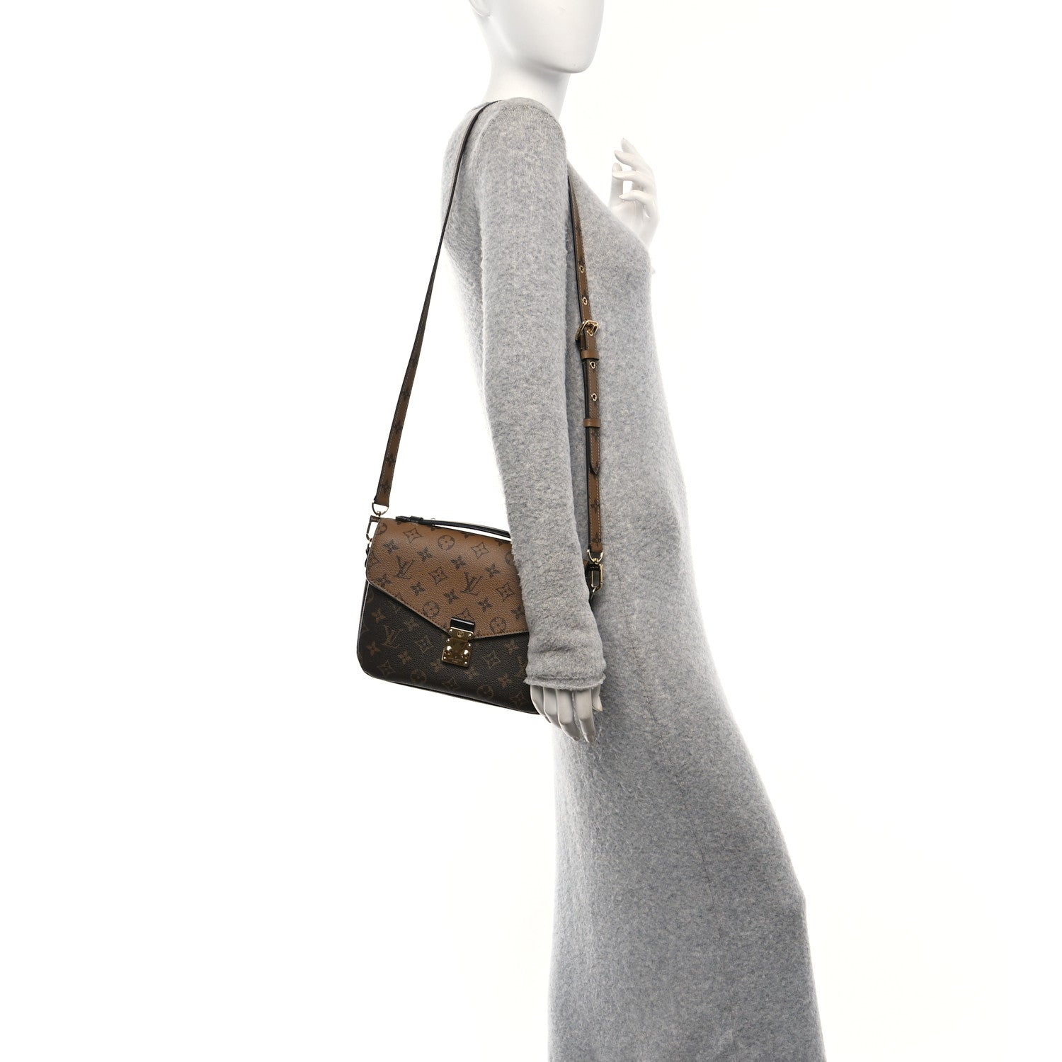 Louis Vuitton Reverse Monogram Pochette Metis 2 of 9