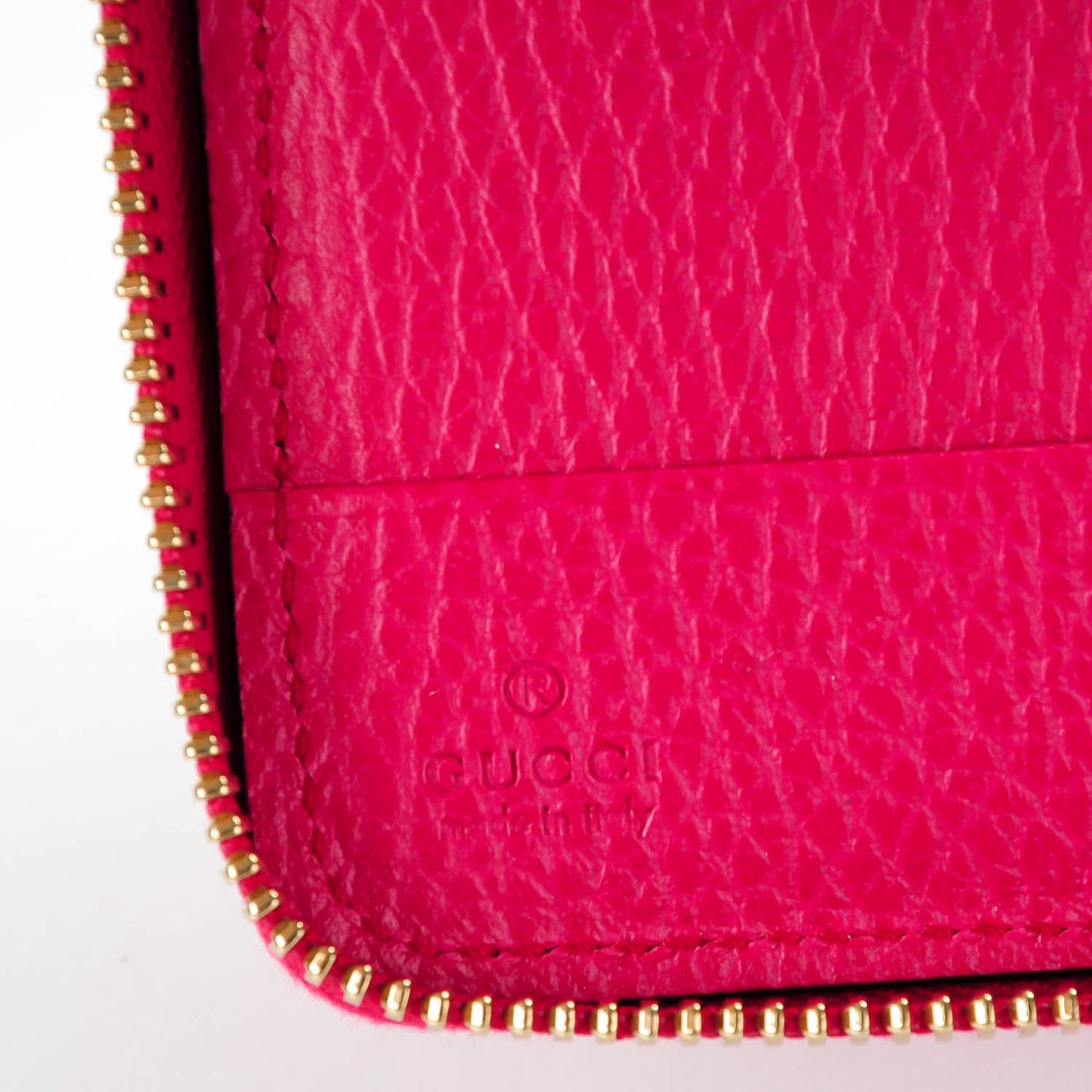 Dollar Calfskin Medium Swing Zip Around Wallet Blossom