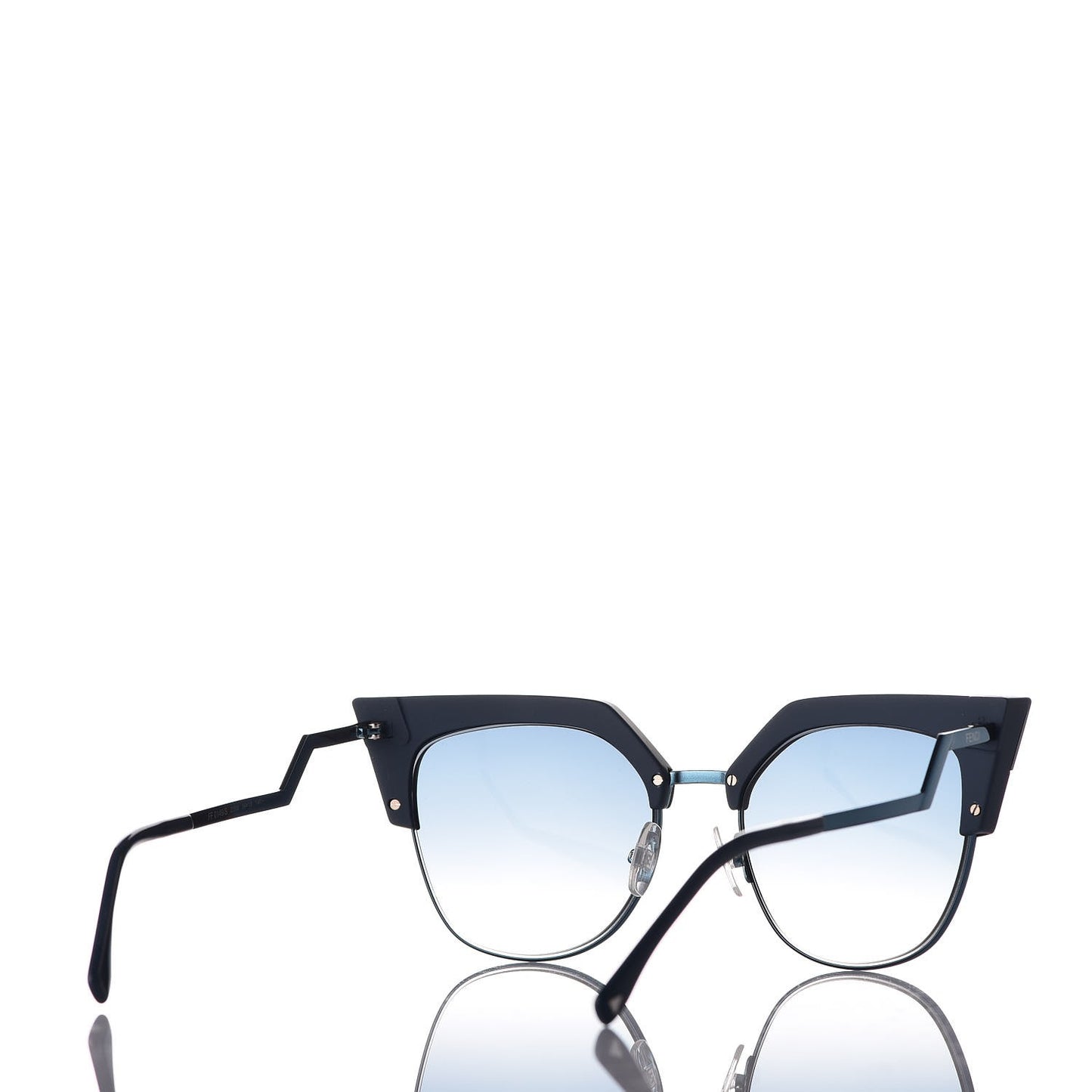 Cat Eye Iridia Sunglasses FF 0149/S Teal