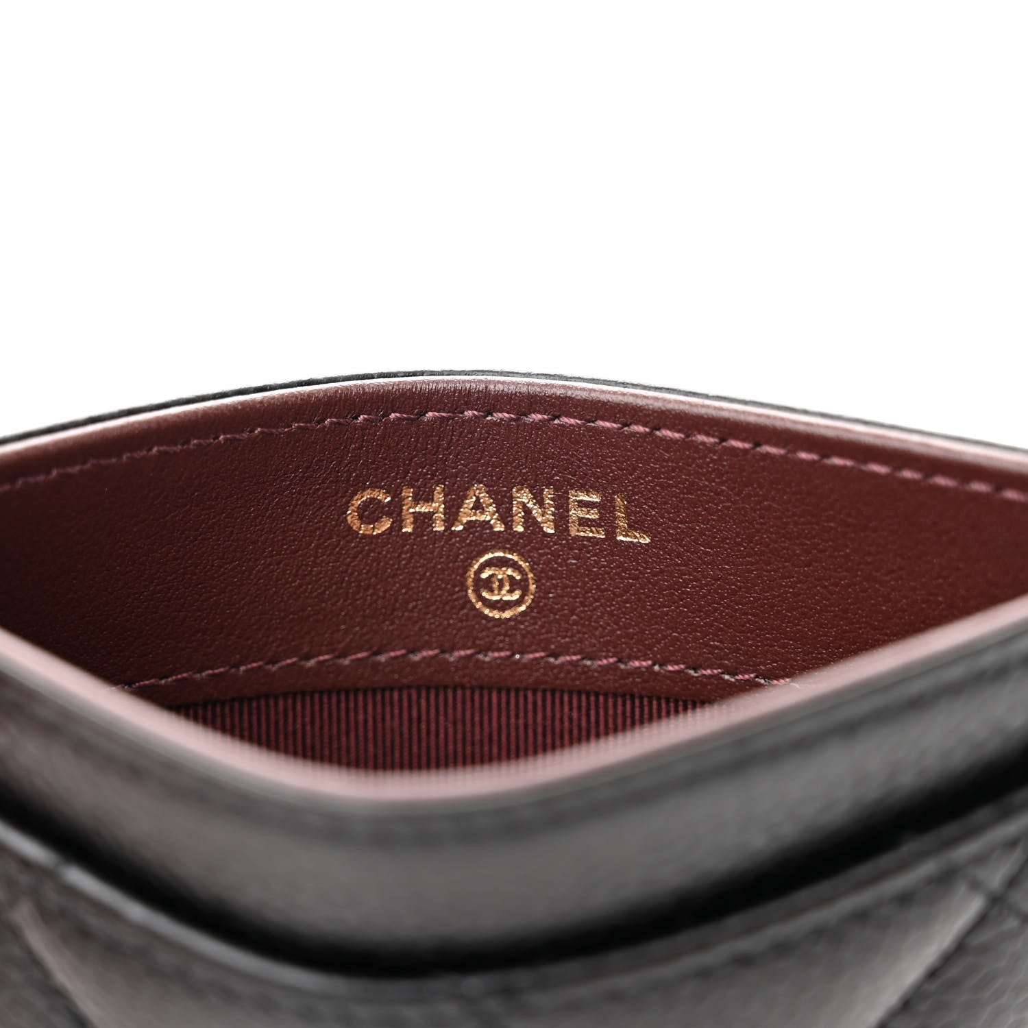 Chanel Caviar Quilted Card Holder Black 6 of 9