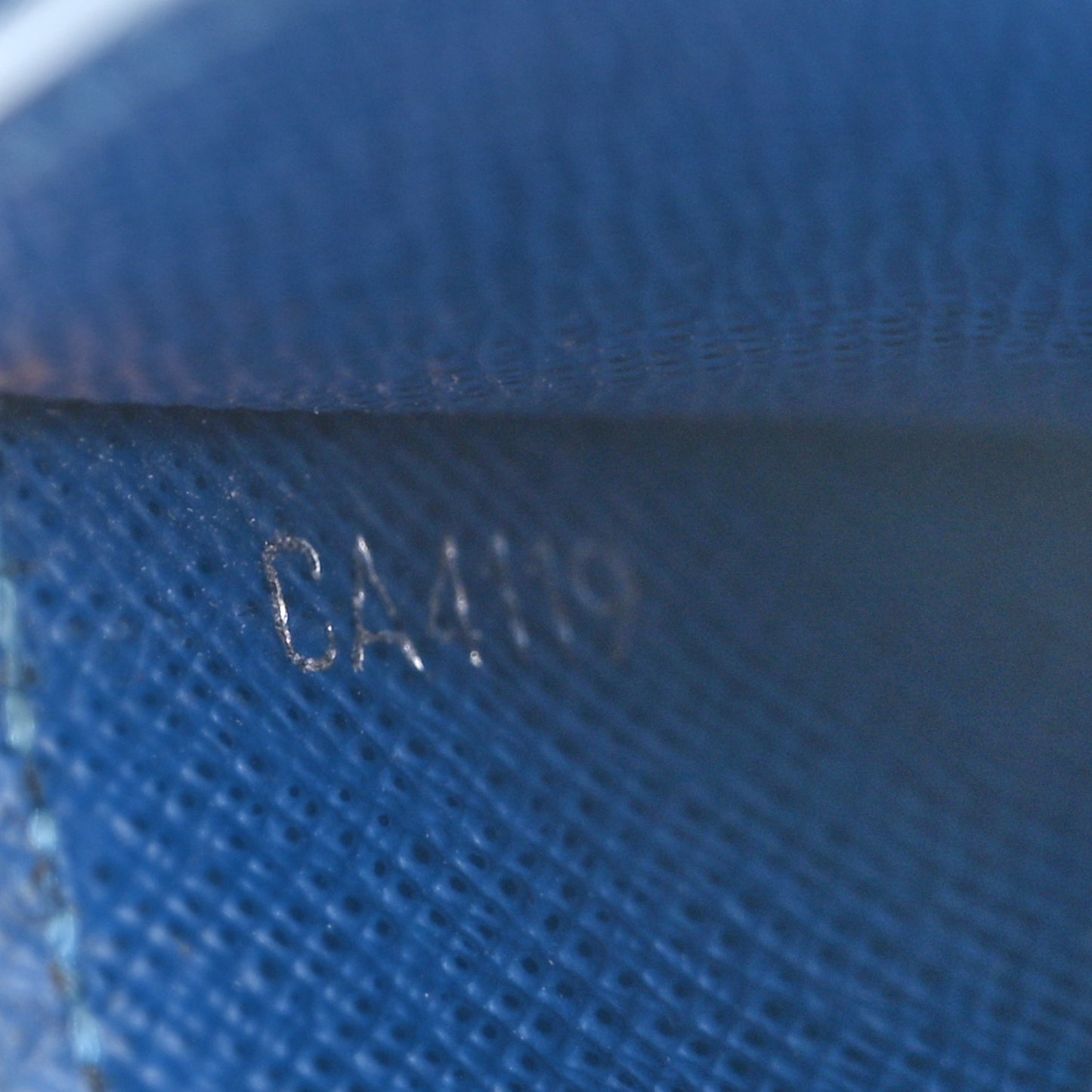 Damier Graphite Card Holder Blue