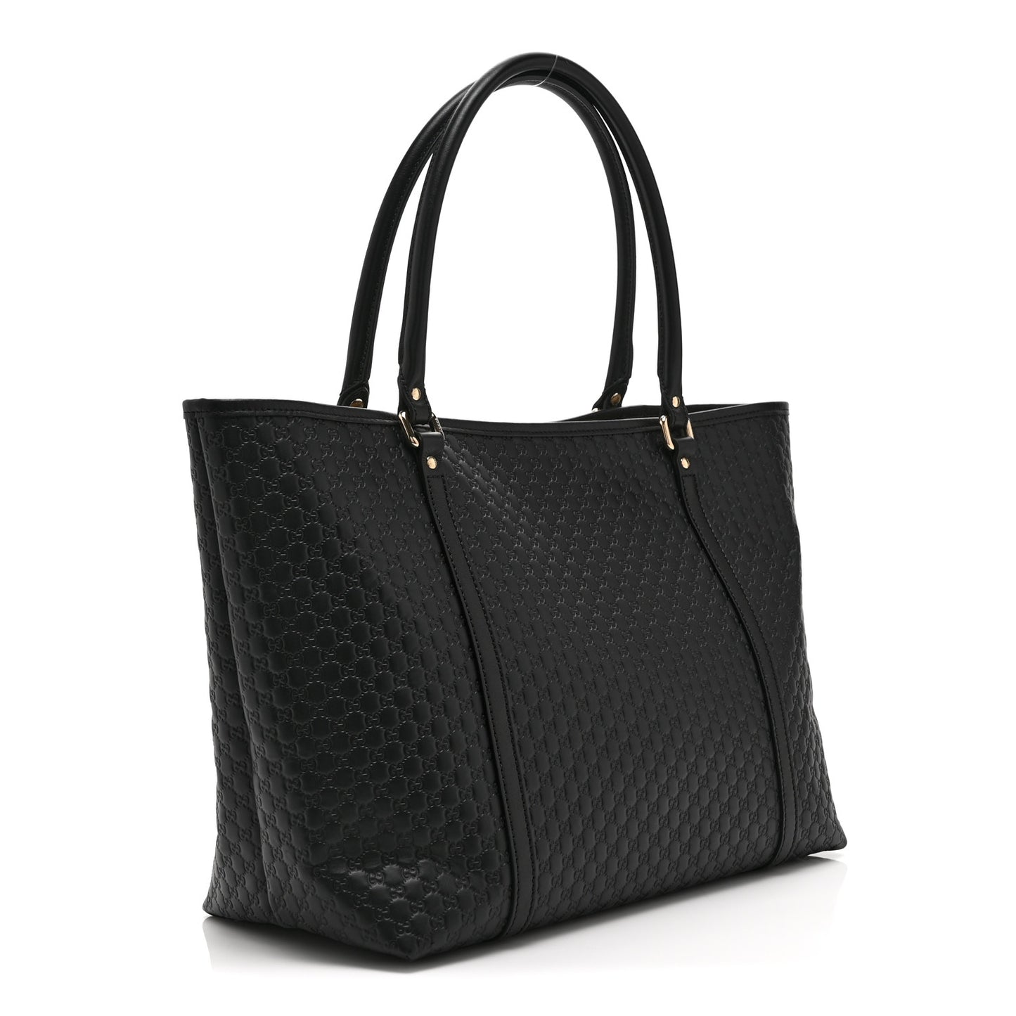Microguccissima Medium Joy Tote Black