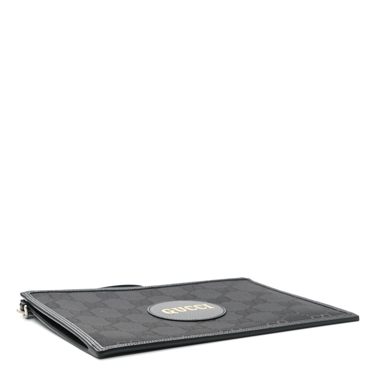 Gucci Econyl Nylon Monogram Off The Grid Zip Pouch Black 4 of 8