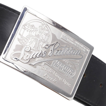 Louis Vuitton Jeans Calfskin Belt 85 34 5 of 8