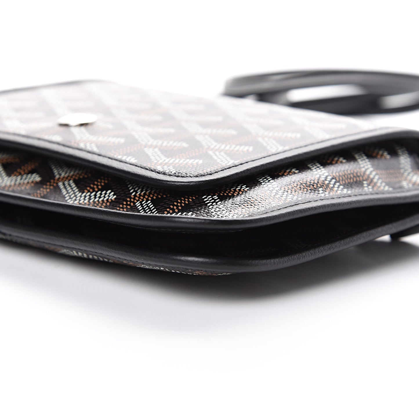 Goyardine Plumet Wallet Clutch Black