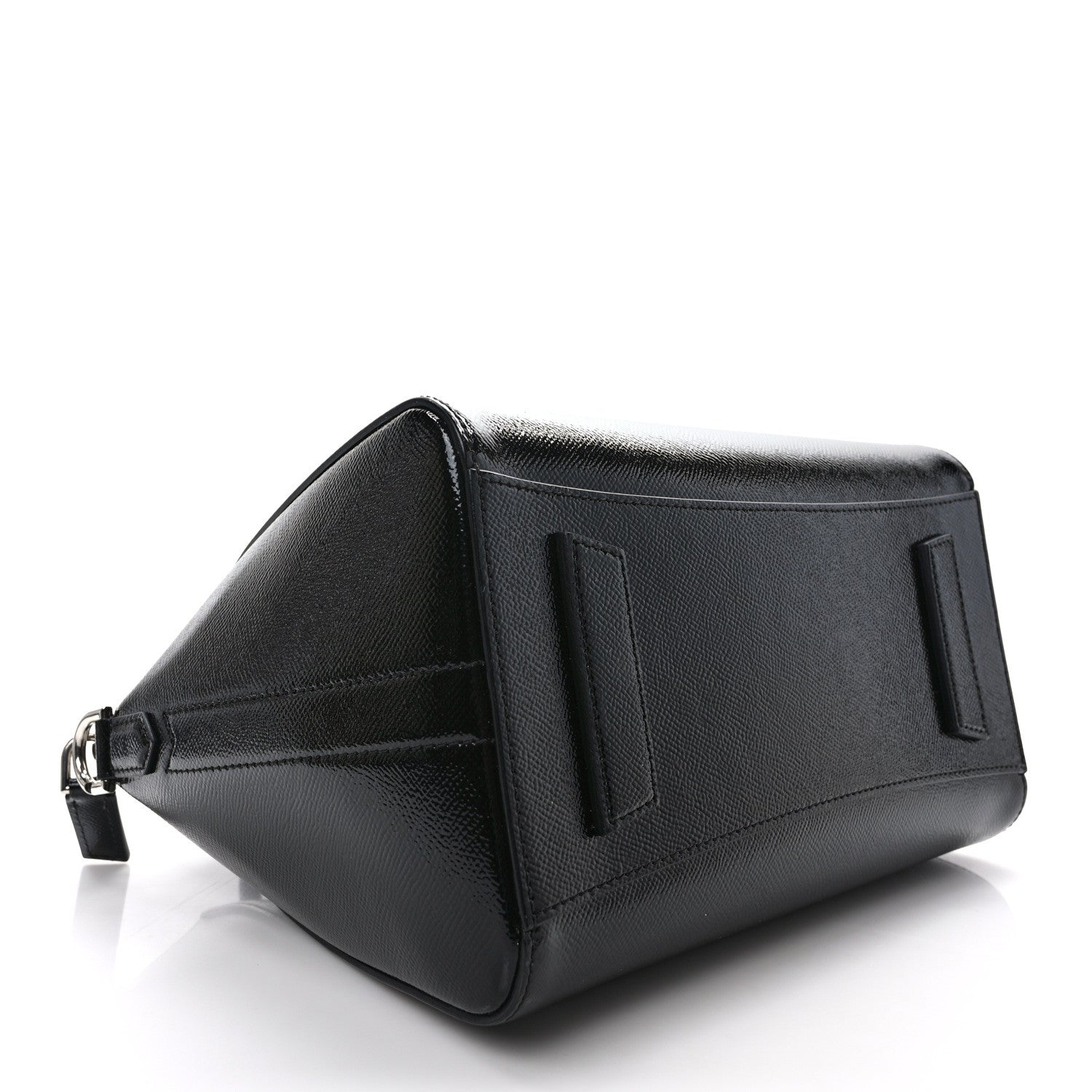 Givenchy Textured Patent Calfskin Small Antigona Black 4 of 11