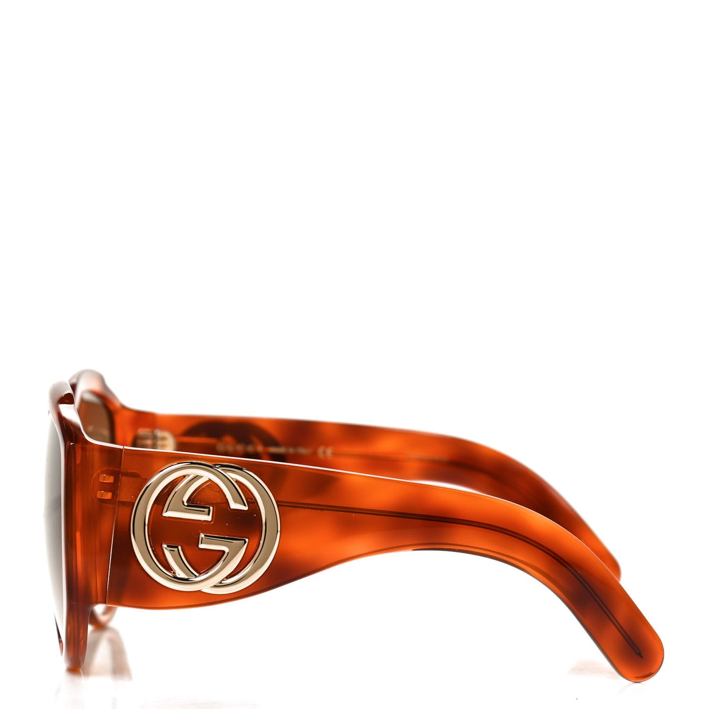 Acetate Oversized Interlocking GGG0151S Sunglasses Tortoise