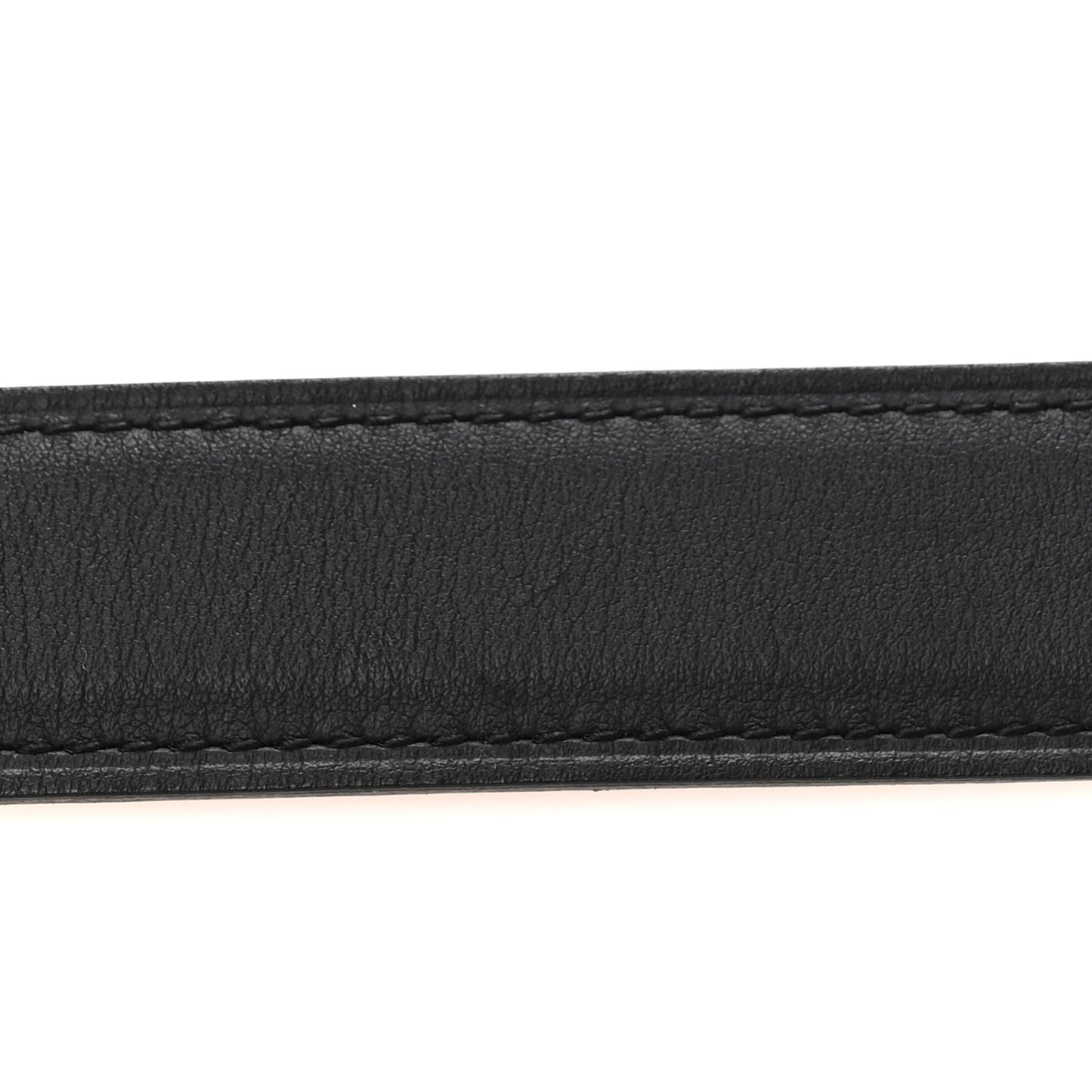 Swift Epsom 24mm Constance H Belt 65 Black Orange