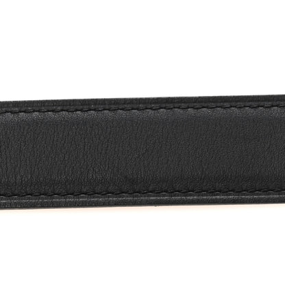 Hermes Swift Epsom 24mm Constance H Belt 65 Black Orange 7 of 7