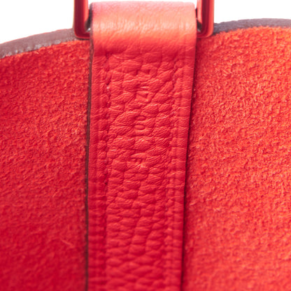 Hermes Taurillon Clemence Picotin Lock 18 PM Rose Jaipur 9 of 9