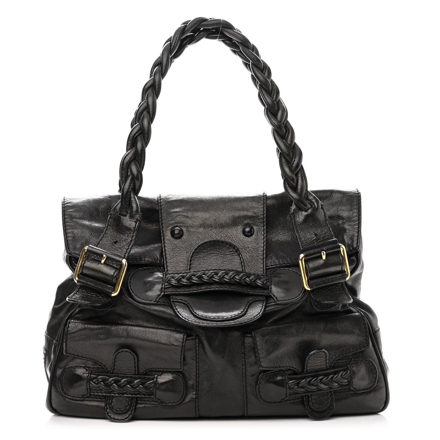 Calfskin Large Histoire Black