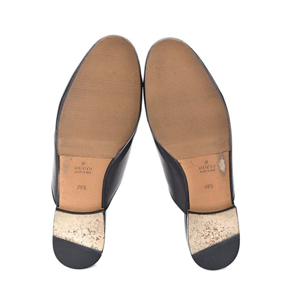 Gucci Calfskin Womens Princetown Slippers 38.5 Black 7 of 13