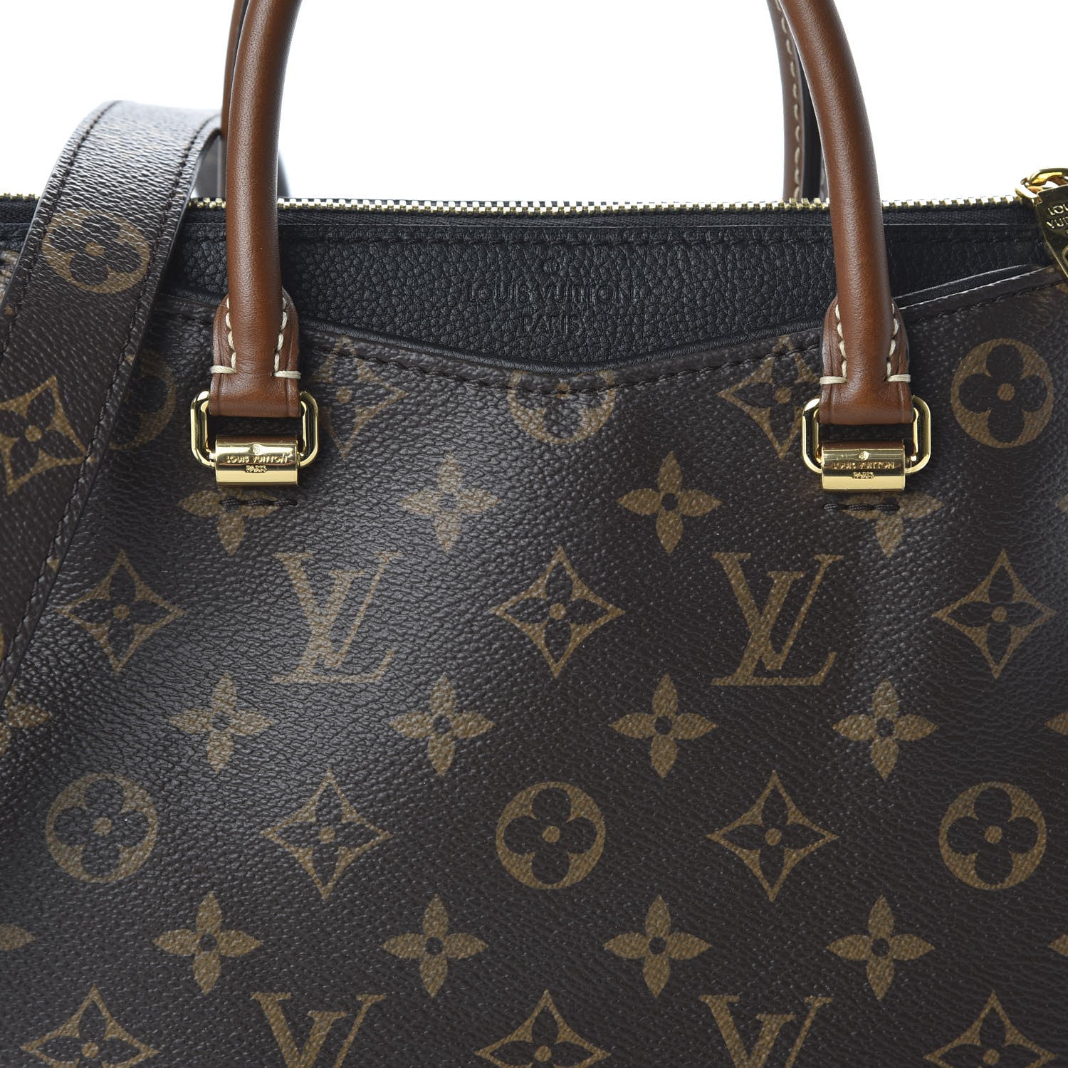 Louis Vuitton Monogram Pallas BB Black 9 of 9