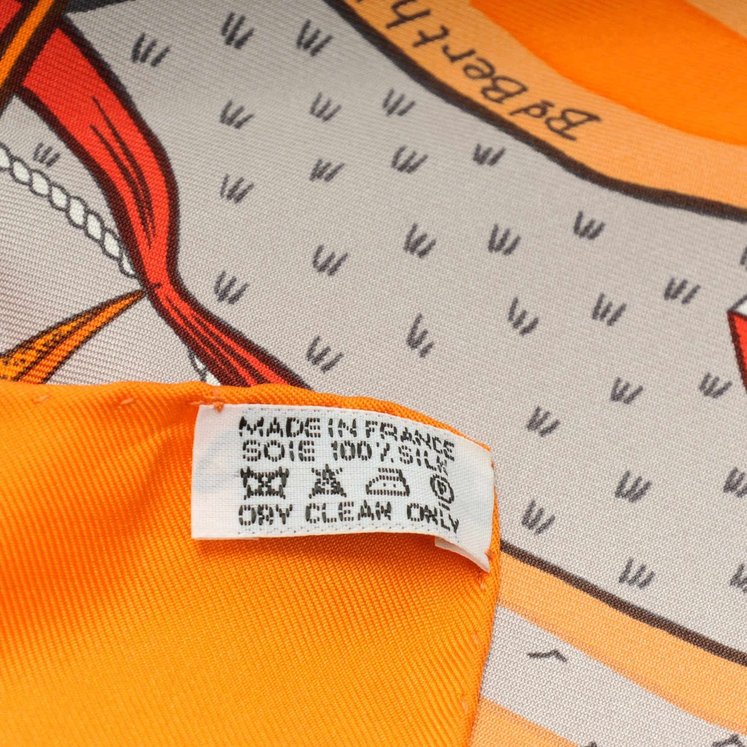 Hermes Silk Les Amoureux de Paris Scarf 90 4 of 6