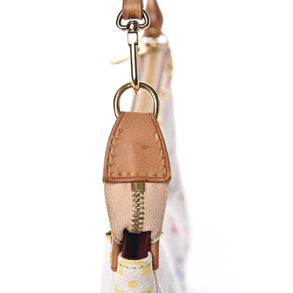 Louis Vuitton Monogram Multicolor Pochette Accessories White 9 of 14