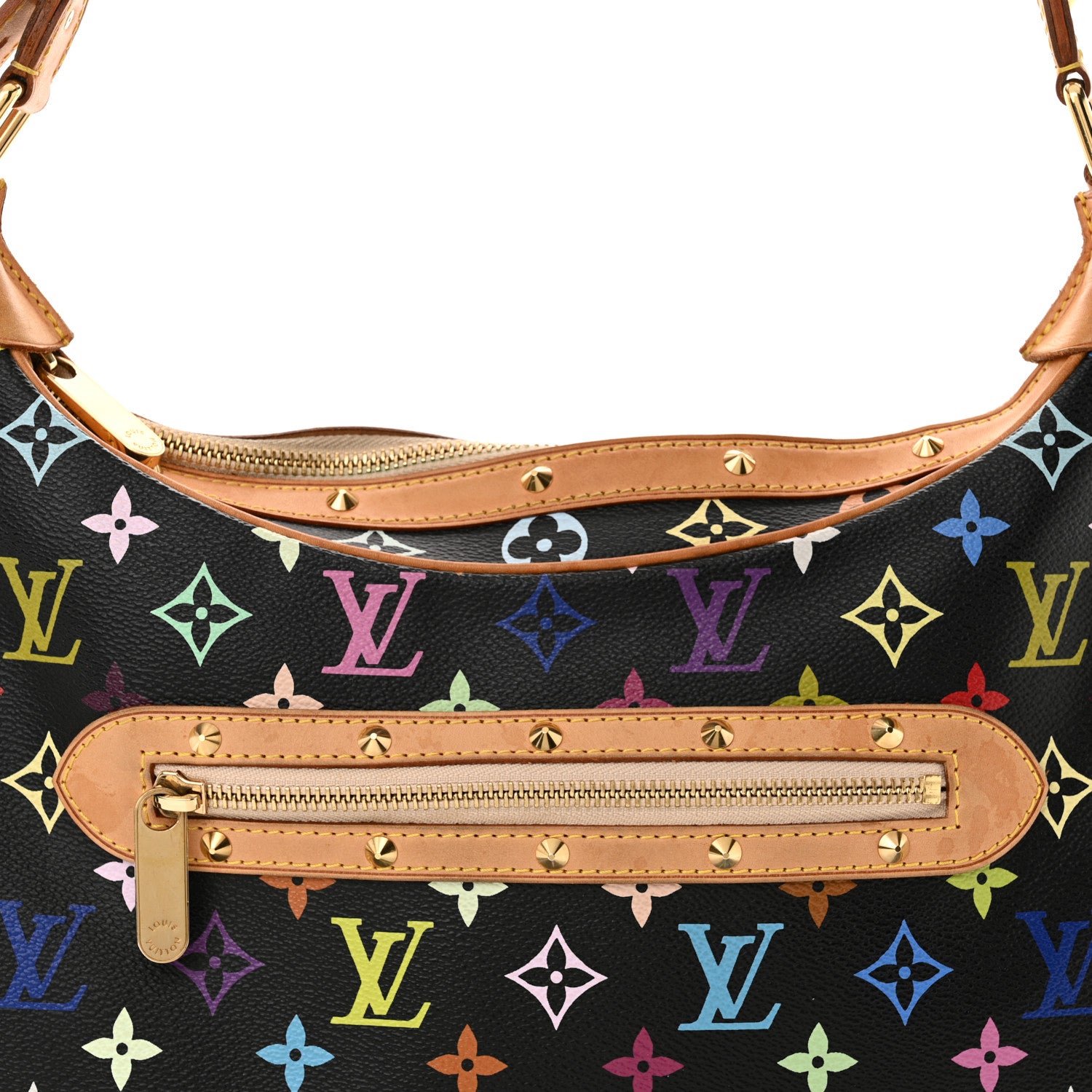 Louis Vuitton Monogram Multicolor Boulogne Black 7 of 11