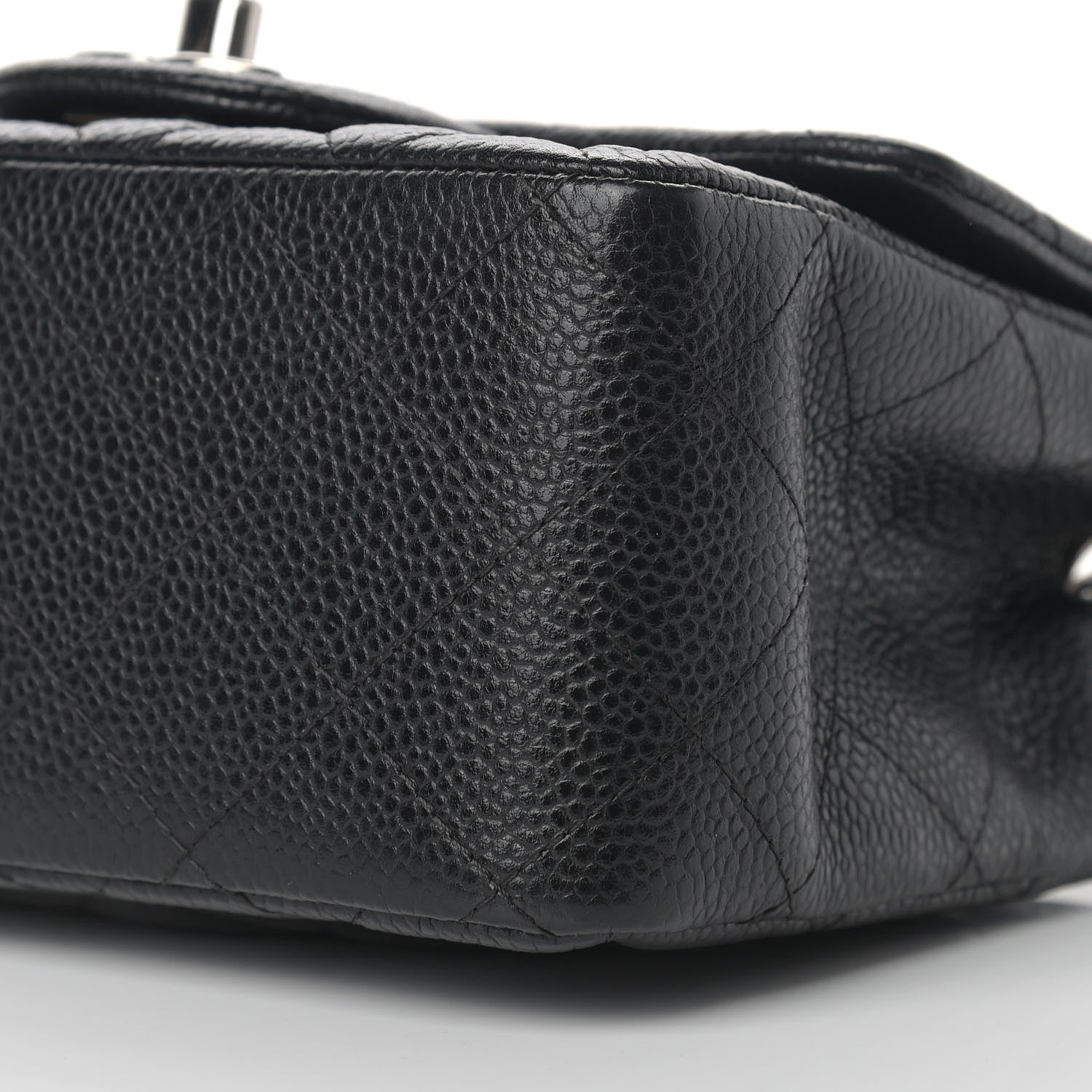 Chanel Caviar Quilted Mini Square Flap Black 9 of 9