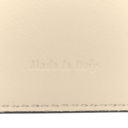 Celine Grained Calfskin Large Multifunction Strap Wallet Black Chalk 9 of 14