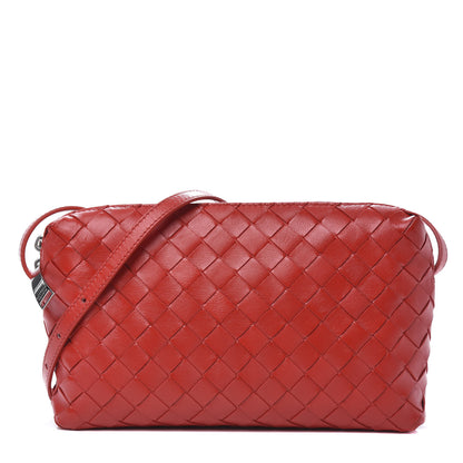 Bottega Veneta Nappa Intrecciato Crossbody Bright Red 1 of 8