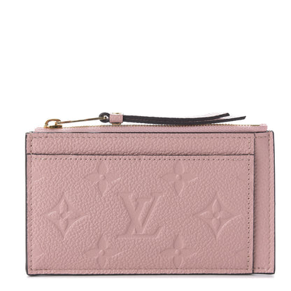 Louis Vuitton Empreinte Zipper Card Holder Rose Poudre 1 of 8