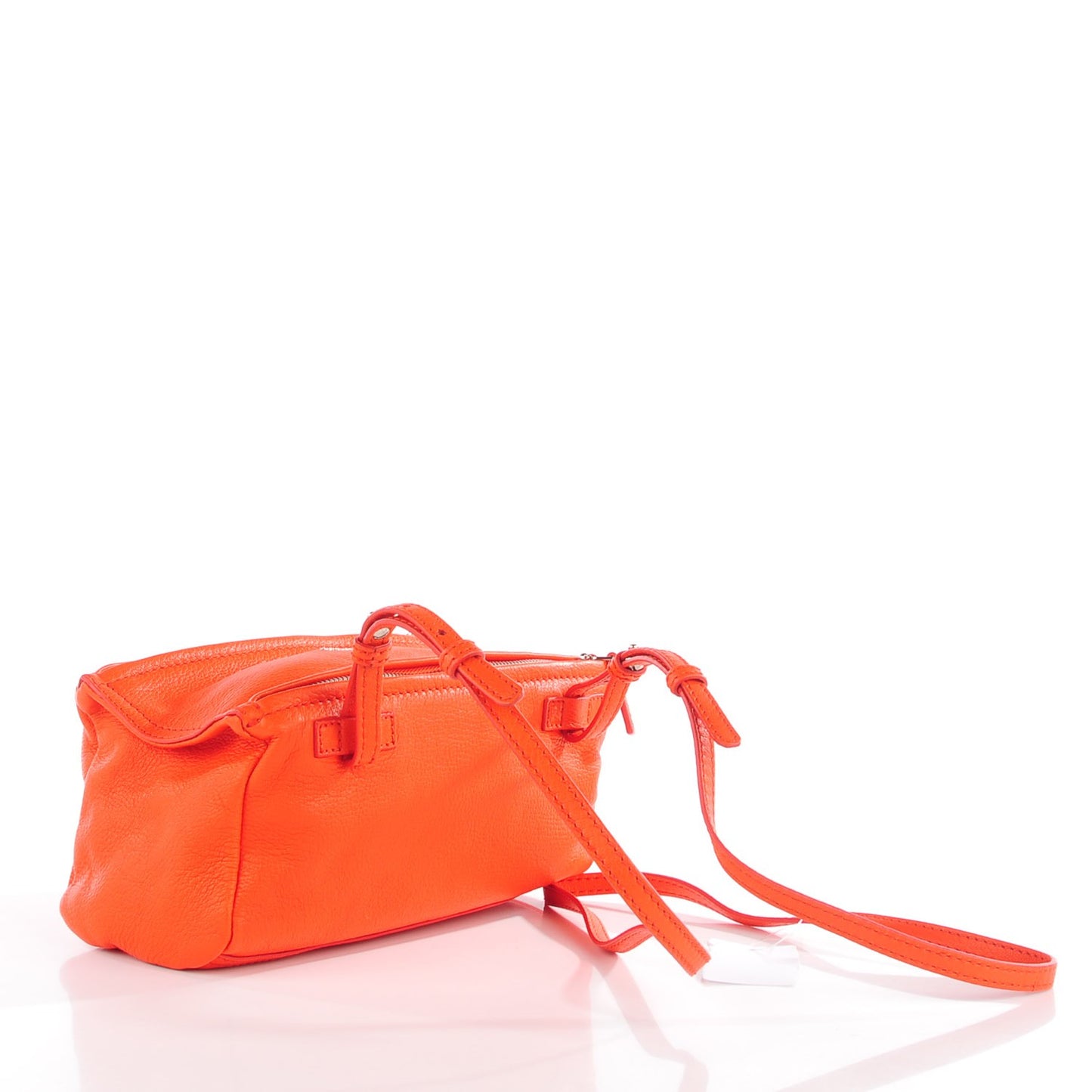 Sugar Goatskin Mini Pandora Bright Orange