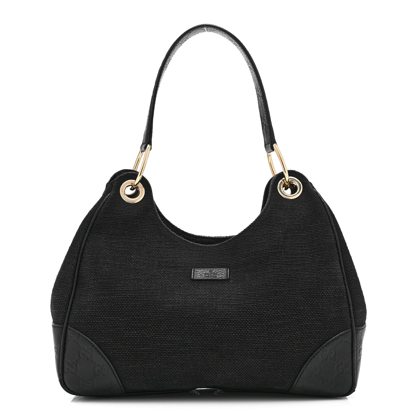 Canvas Guccissima Hobo Black