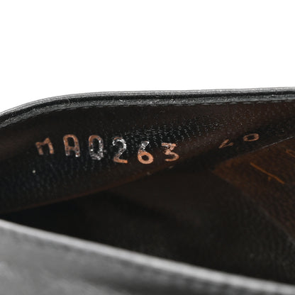 Louis Vuitton Lambskin Olympia Platform Sandals 40 Black 10 of 12