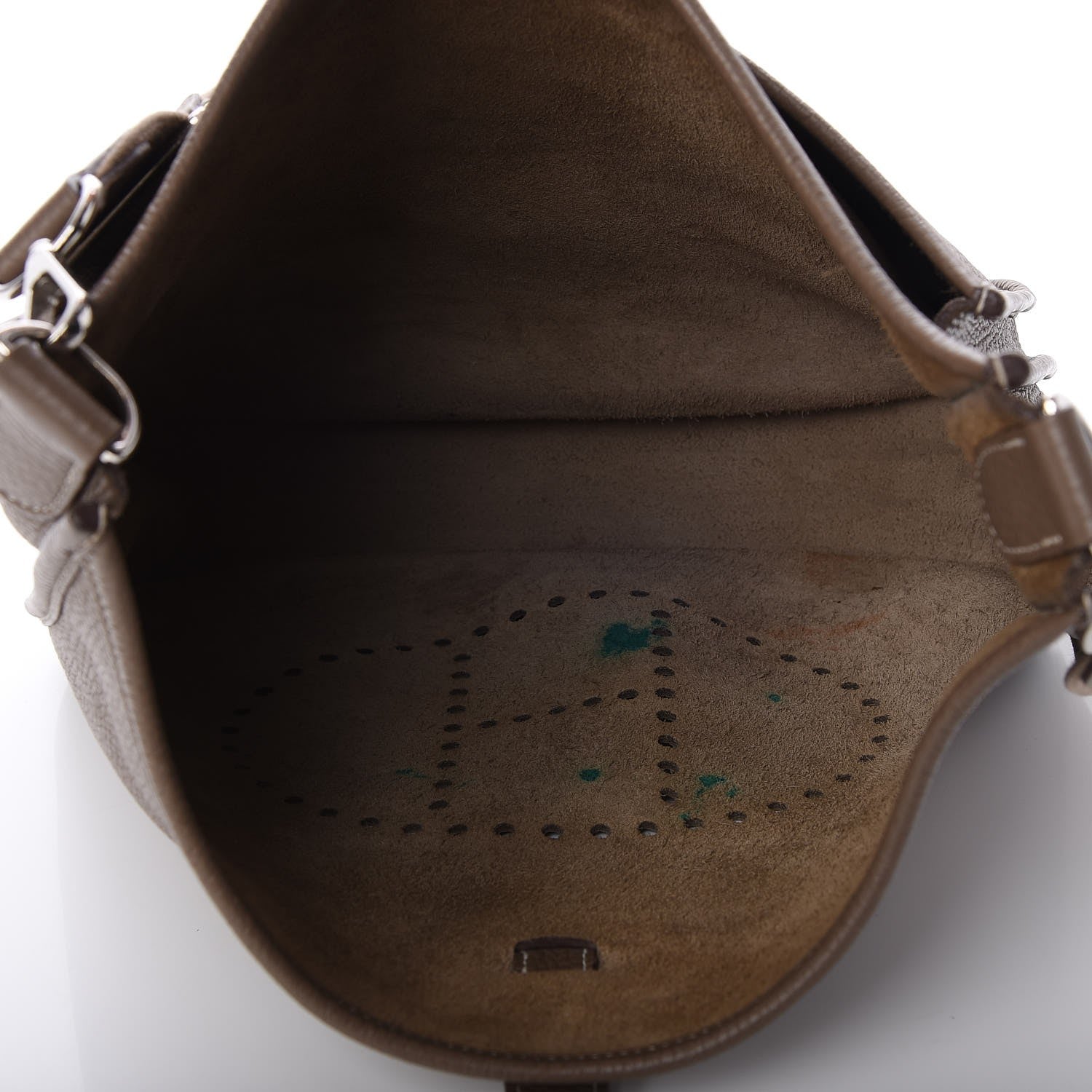 Hermes Taurillon Clemence Evelyne III GM Etoupe 7 of 8