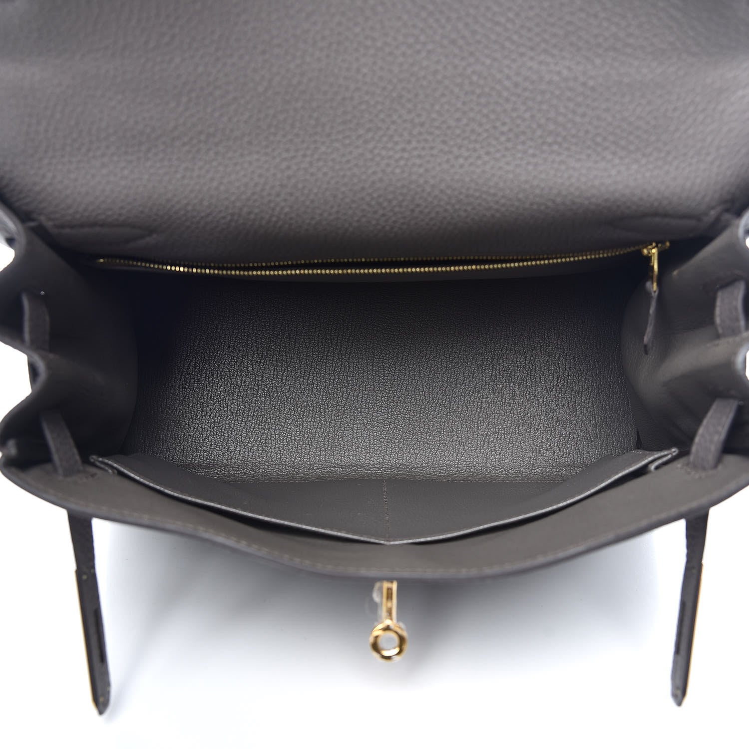 Hermes Togo Kelly Retourne 28 Etain 8 of 38
