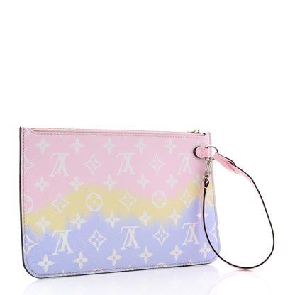 Louis Vuitton Monogram Escale Neverfull MM GM Pochette Pastel 3 of 7