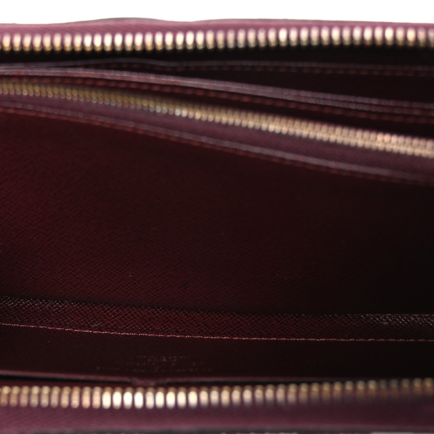 Louis Vuitton Damier Paillettes Zippy Wallet Red 5 of 8