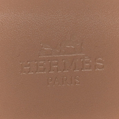 Hermes Metallic Calfskin Oran Sandals 37 Rose Dore 10 of 12